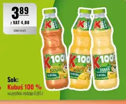 Eurocash Kubuś 100% sok oferta