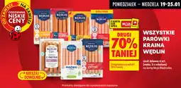 Biedronka Parówki Kraina Wędlin (różne rodzaje) oferta
