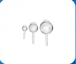 Lidl Zestaw 3 sitek kuchennych ze stali nierdzewnej oferta