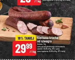 Polomarket Kiełbasa krucha od szwagra Animex oferta