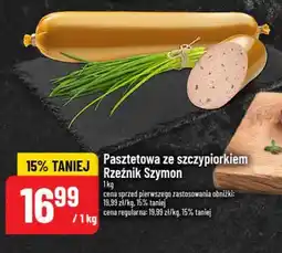 Polomarket Pasztetowa ze szczypiorkiem Rzeźnik Szymon oferta