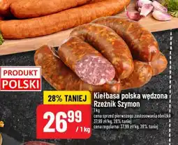 Polomarket Kiełbasa polska wędzona Rzeźnik Szymon oferta
