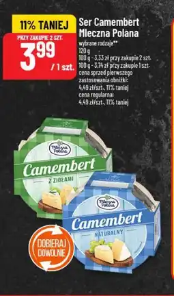 Polomarket Ser Camembert Mleczna Polana oferta