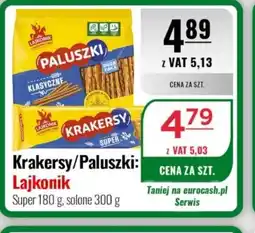 Eurocash Lajkonik Krakersy/Paluszki oferta