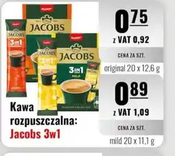 Eurocash Kawa rozpuszczalna Jacobs 3w1 oferta
