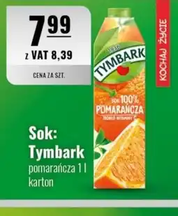 Eurocash Tymbark Sok pomarańcza oferta