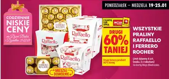 Wszystkie praliny raffaello i ferrero rocher