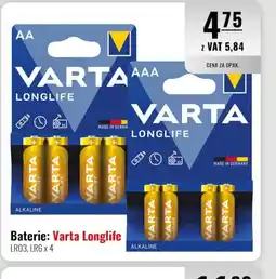 Eurocash Varta Baterie Longlife oferta