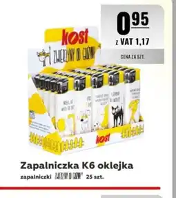Eurocash Kost Zapalniczka K6 oklejka oferta