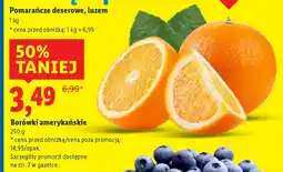 Lidl Pomarańcze deserowe, luzem oferta