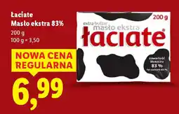 Lidl Łaciate Masło ekstra 83% oferta