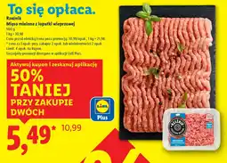 Lidl Rzeźnik Mięso mielone z łopatki wieprzowej oferta