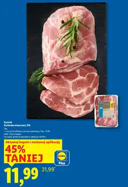Lidl Rzeźnik Karkówka wieprzowa, XXL oferta