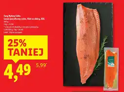 Lidl Targ Rybny Lidla Łosoś pacyficzny coho, filet ze skórą, XXL oferta