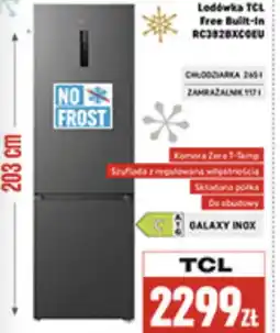 Neopunkt Lodówka TCL Free Built-in RC382BXCOEU oferta