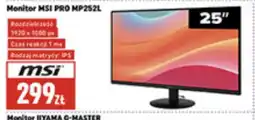 Neopunkt Monitor MSI PRO MP252L oferta