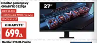 Gigabyte Monitor gamingowy GS27QA