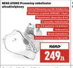Neopunkt NENO ATEMO Przenośny nebulizator ultradźwiękowy oferta