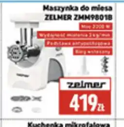 Neopunkt Zelmer Maszynka do mięsa ZMM9801B oferta