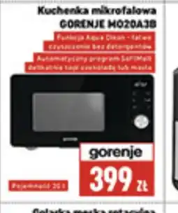Neopunkt Gorenje Kuchenka mikrofalowa MO20A3B oferta