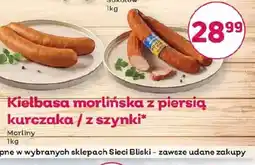 Bliski Morliny Kiełbasa morlińska oferta