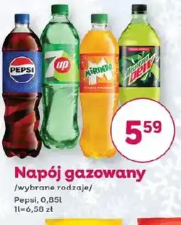 Bliski Pepsi, Mirinda, 7UP, Mountain Dew napój gazowany oferta
