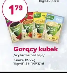 Bliski Knorr Gorący kubek oferta