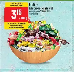 Polomarket Praliny lub cukierki Wawel oferta