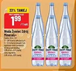 Polomarket Woda Żywiec Zdrój Minerals+ (magnez, potas, wapń), 1.2L oferta