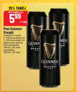 Polomarket Piwo Guinness Draught Carlsberg, 0,44 l puszka oferta