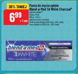 Polomarket Pasta do mycia zębów Blend-a-Med 3d White Charcoal oferta