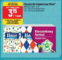 Polomarket Chusteczki higieniczne Minis Velvet oferta