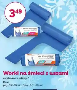 Bliski Worki na śmieci z uszami oferta