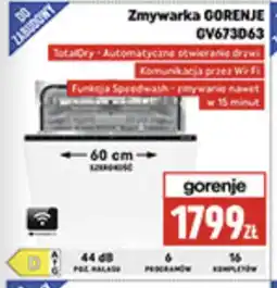 Neopunkt Gorenje Zmywarka GV673D63 oferta
