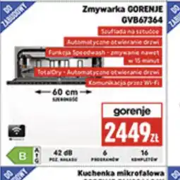 Neopunkt Gorenje Zmywarka GVB67364 oferta