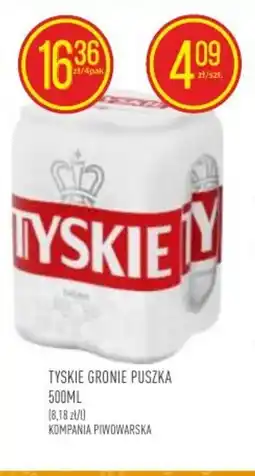 Pokusa Tyskie Gronie puszka oferta