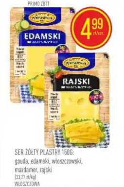 Pokusa Primo Zott Ser żółty plastry oferta