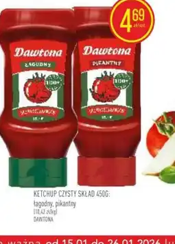 Pokusa Dawtona Ketchup Czysty Skład oferta