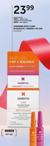 Ziko Dermo Sesderma Efekt Flash Acglicolic + Serum C-Vit oferta