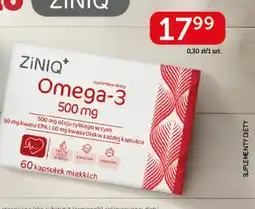 Ziko Dermo ZiNIQ+ Omega-3 500 mg oferta