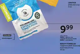 Ziko Dermo Beauty Formulas Hyaluronic Acid Exfoliating Toner Pads oferta