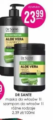 Jaśmin Dr Sante maska/szampon do włosów oferta