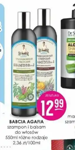 Jaśmin Babcia Agafia szampon i balsam oferta