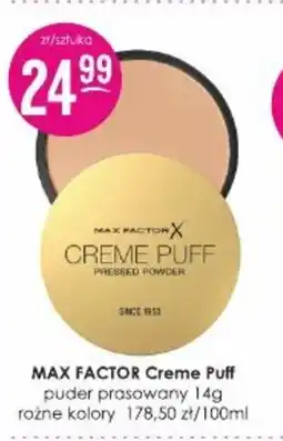 Jaśmin Max Factor Creme Puff oferta