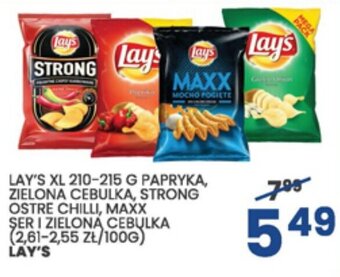 Wafelek Chipsy Lay's 210-215g oferta
