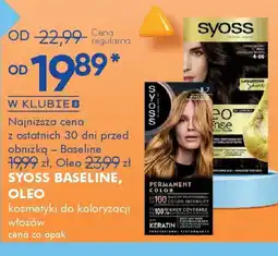SuperPharm Syoss Baseline, Oleo oferta