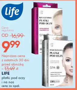 SuperPharm Life płatki pod oczy i na nos oferta