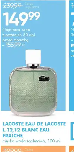 SuperPharm Lacoste woda toaletowa oferta