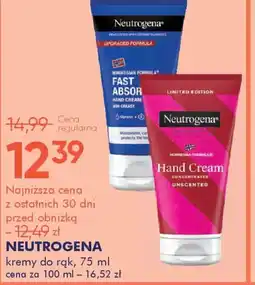 SuperPharm Neutrogena krem do rąk oferta