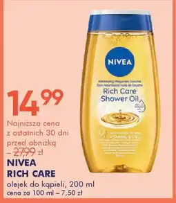 SuperPharm Nivea Rich Care Shower Oil oferta